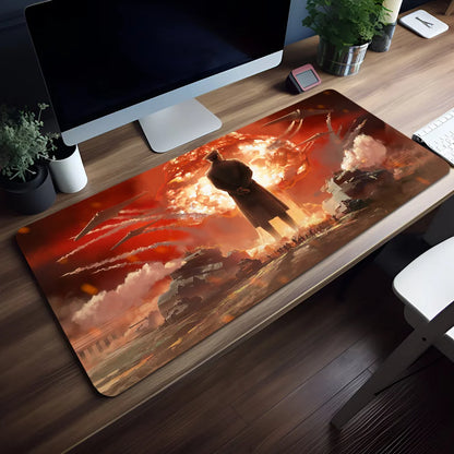 Iron Mouse Pad H-Hearts Non-slip Lockedge Office IV Student Gaming Game Simulation Thickened of Large Writing Cushion MousePad