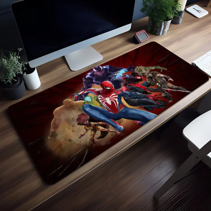 Mouse Superhero Pad Cool Spider-Man Non-slip Lockedge Office Student Gaming Thickened Large Writing Mar Cushion MousePad