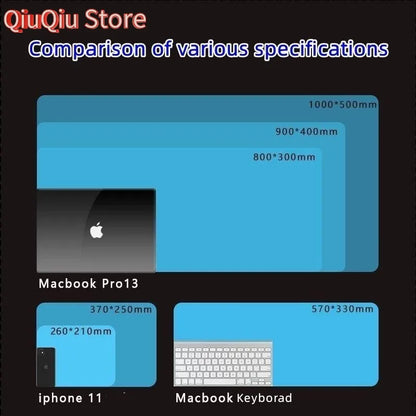 Mouse Pad the Avengers Iron Man Captain America Thor Hulk Ant-Man Black Widow Extra-Large Thickened Computer Keyboard Desk 90*40
