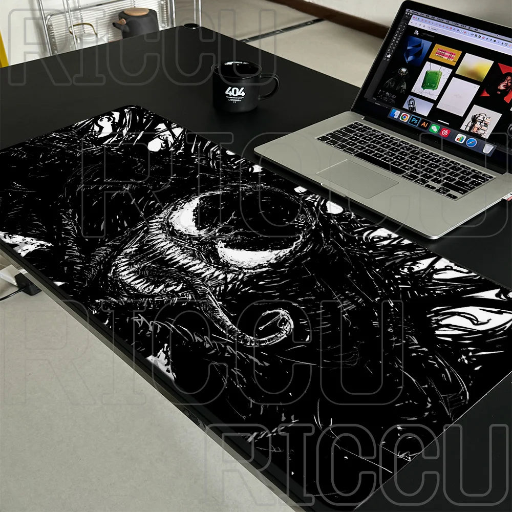 HD 900x400mm Marvel comic Large Mouse Pad Venom Computer Game PC Accessories Desk Mat Laptop Non Slip Printing Keyboard MousePad