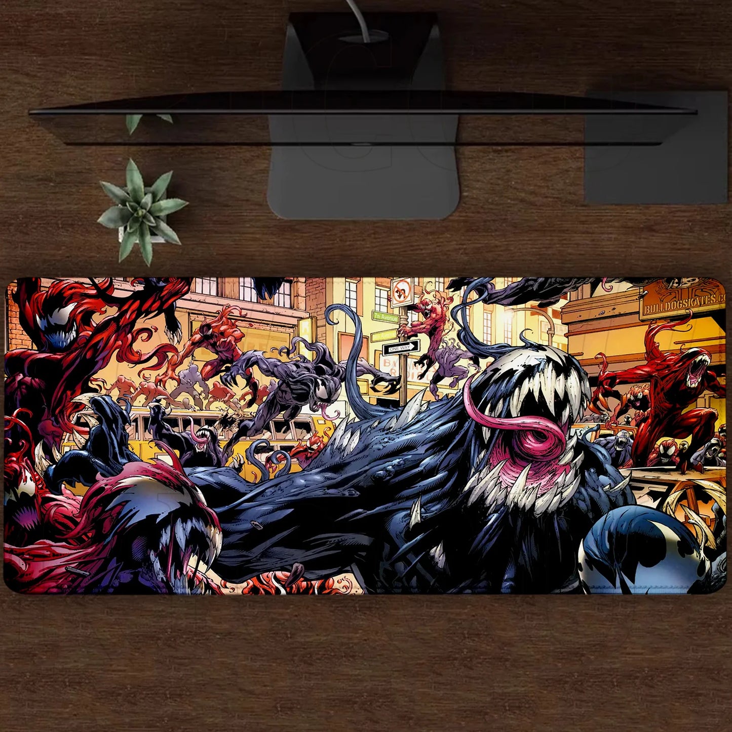 HD 900x400mm Marvel comic Large Mouse Pad Venom Computer Game PC Accessories Desk Mat Laptop Non Slip Printing Keyboard MousePad