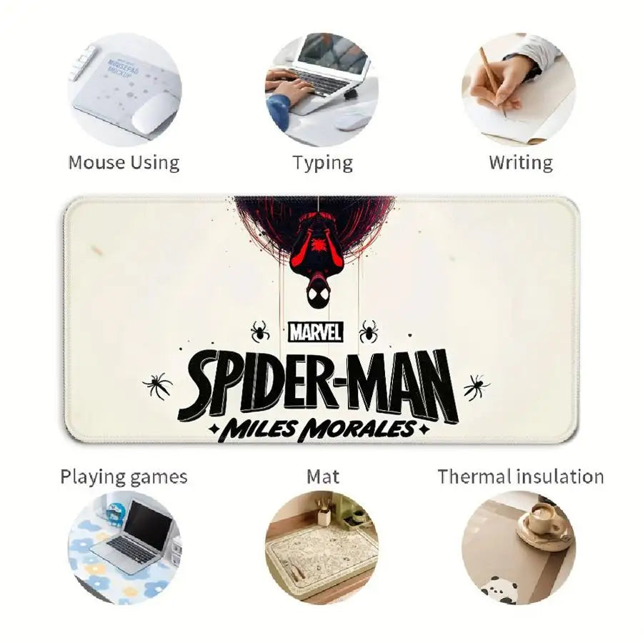 Marvel Comic Spider Man Mouse Pad office Pad Keyboard Mouse Pad Desk accessories Computer Laptop Pad Game Console Pad Anti slip