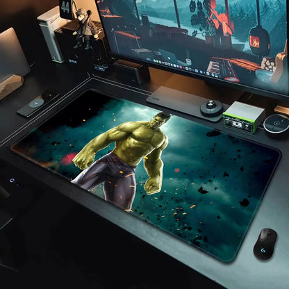 Marvel Hulk Mousepad HD Printing Computer Gamers Locking Edge Non-slip Mouse Pad  Keyboard PC Desk Pad