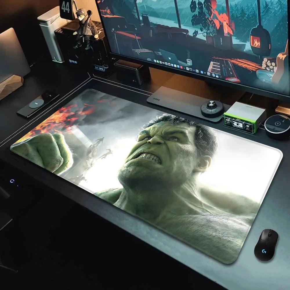 Marvel Hulk Mousepad HD Printing Computer Gamers Locking Edge Non-slip Mouse Pad  Keyboard PC Desk Pad