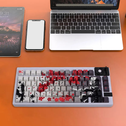 Raven Sakura Keycaps