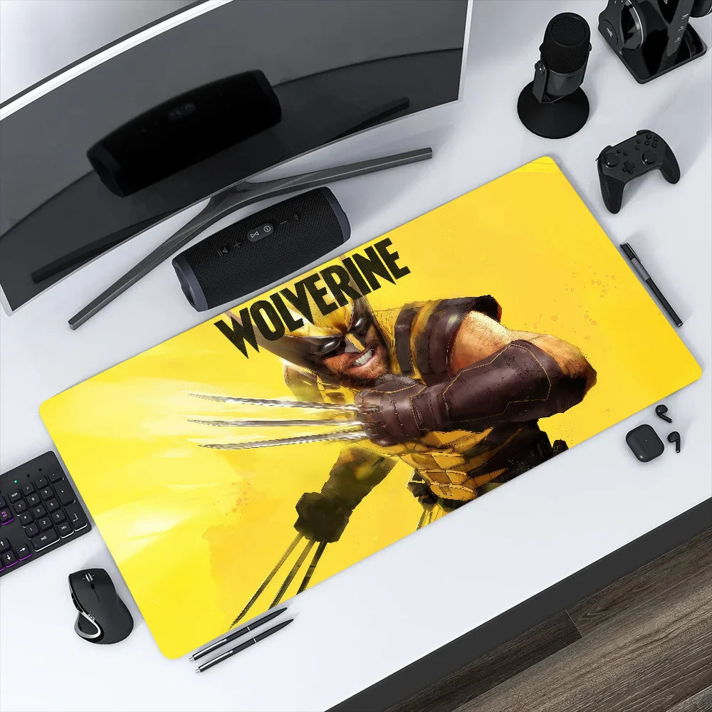 Action Mar Mouse Pad Non-slip Lockedge Wolverine Game Office Student Gaming Thickened Large Writing M-Marvels Cushion MousePad