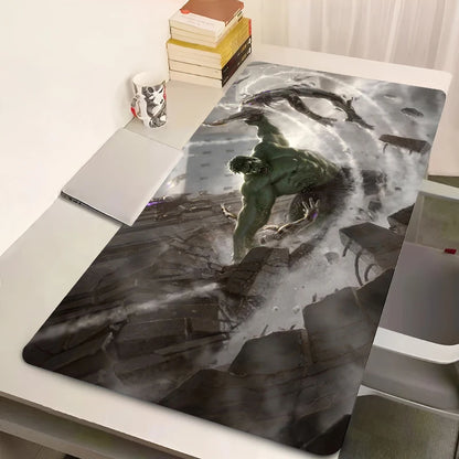 Marvel Hulk Mouse Pad Large 900x400 Gaming Mousepad Laptop Gamer Accessories Keyboard Rug Computer Anime Desk Mat Comic Carpet
