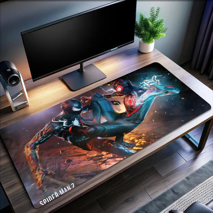 Mouse Superhero Pad Cool Spider-Man Non-slip Lockedge Office Student Gaming Thickened Large Writing Mar Cushion MousePad