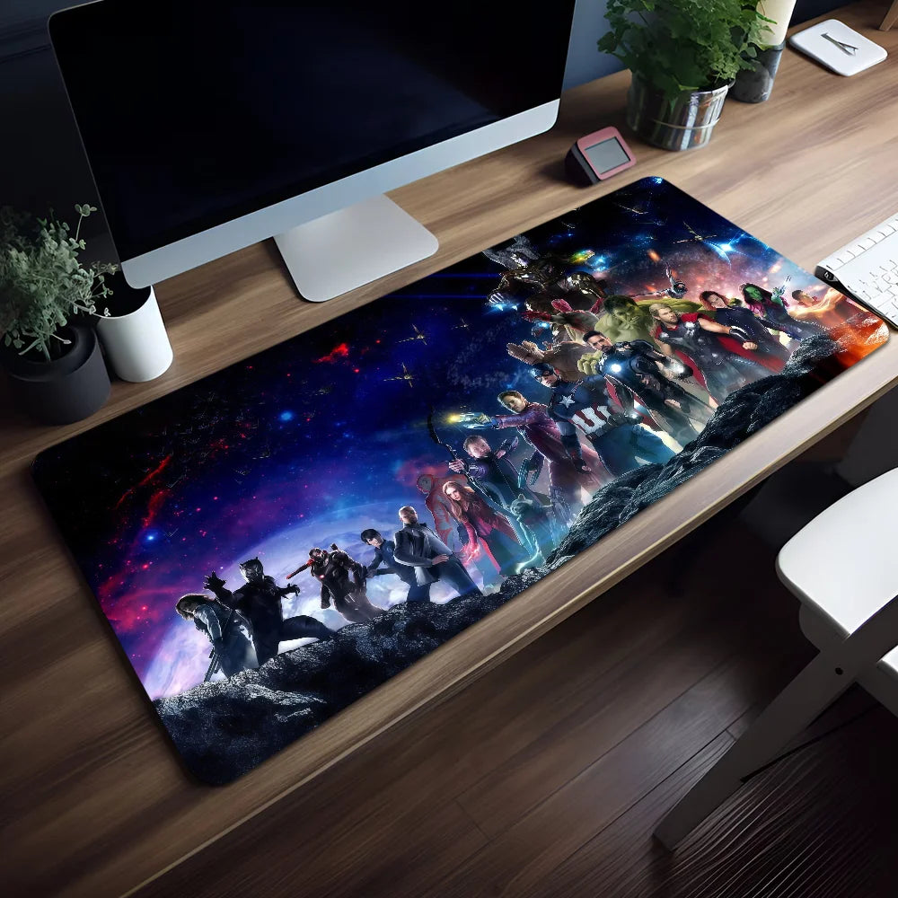 Mouse Movie Pad Superhero Mar Non-slip Lockedge A-Avengers Office Student Gaming Thickened Large The Writing Cushion MousePad