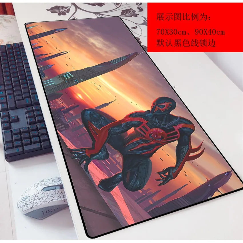 Spiderman Mouse Pad Gaming Slide Mat Table Mat Marvel Mousepad