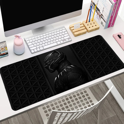 Marvel XXL Mouse Pad Laptop Black Panther Gaming Keyboard Pad PC Accessories Gamer Cabinet Desk Mat HD Anime Mousepad New Carpet
