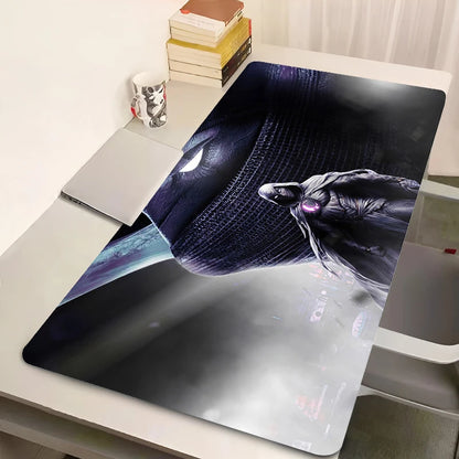Marvel Moon Knight Mouse Pad Computer Black And White Gaming Mousepad Large Gamer Accessories Keyboard Rug Laptop Anime Desk Mat