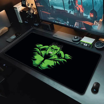 Marvel Hulk Mousepad HD Printing Computer Gamers Locking Edge Non-slip Mouse Pad  Keyboard PC Desk Pad