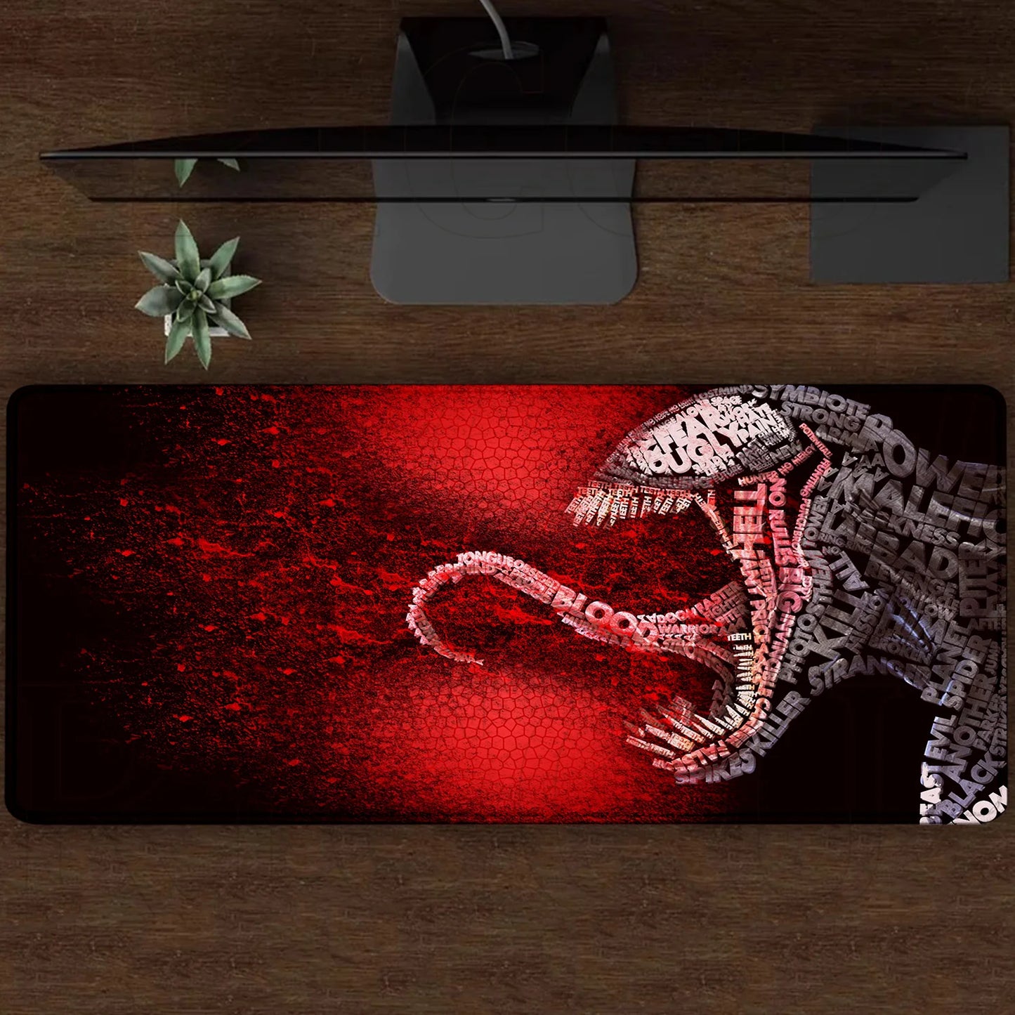 HD 900x400mm Marvel comic Large Mouse Pad Venom Computer Game PC Accessories Desk Mat Laptop Non Slip Printing Keyboard MousePad