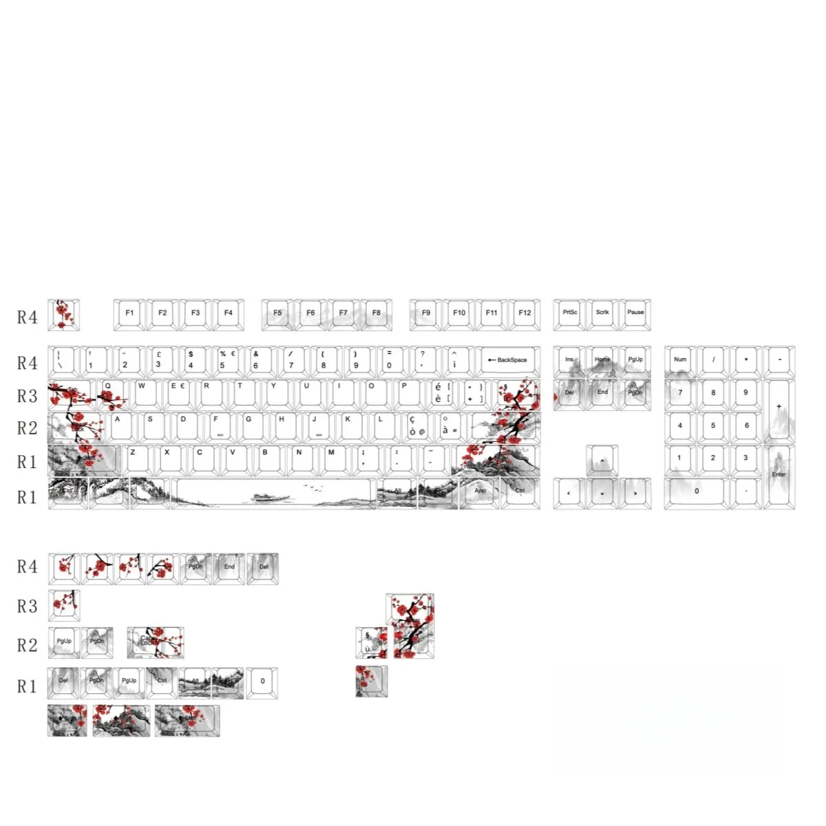 Fiori Keycaps