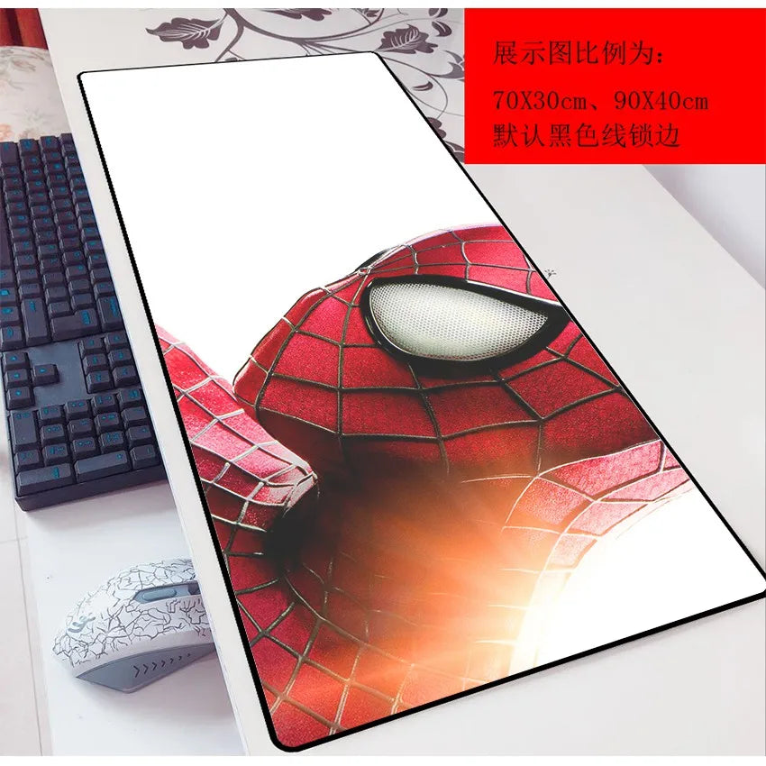 Spiderman Mouse Pad Gaming Slide Mat Table Mat Marvel Mousepad