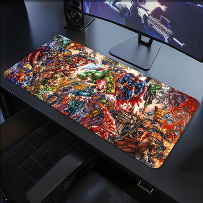 Mouse Movie Pad Superhero Mar Non-slip Lockedge A-Avengers Office Student Gaming Thickened Large The Writing Cushion MousePad