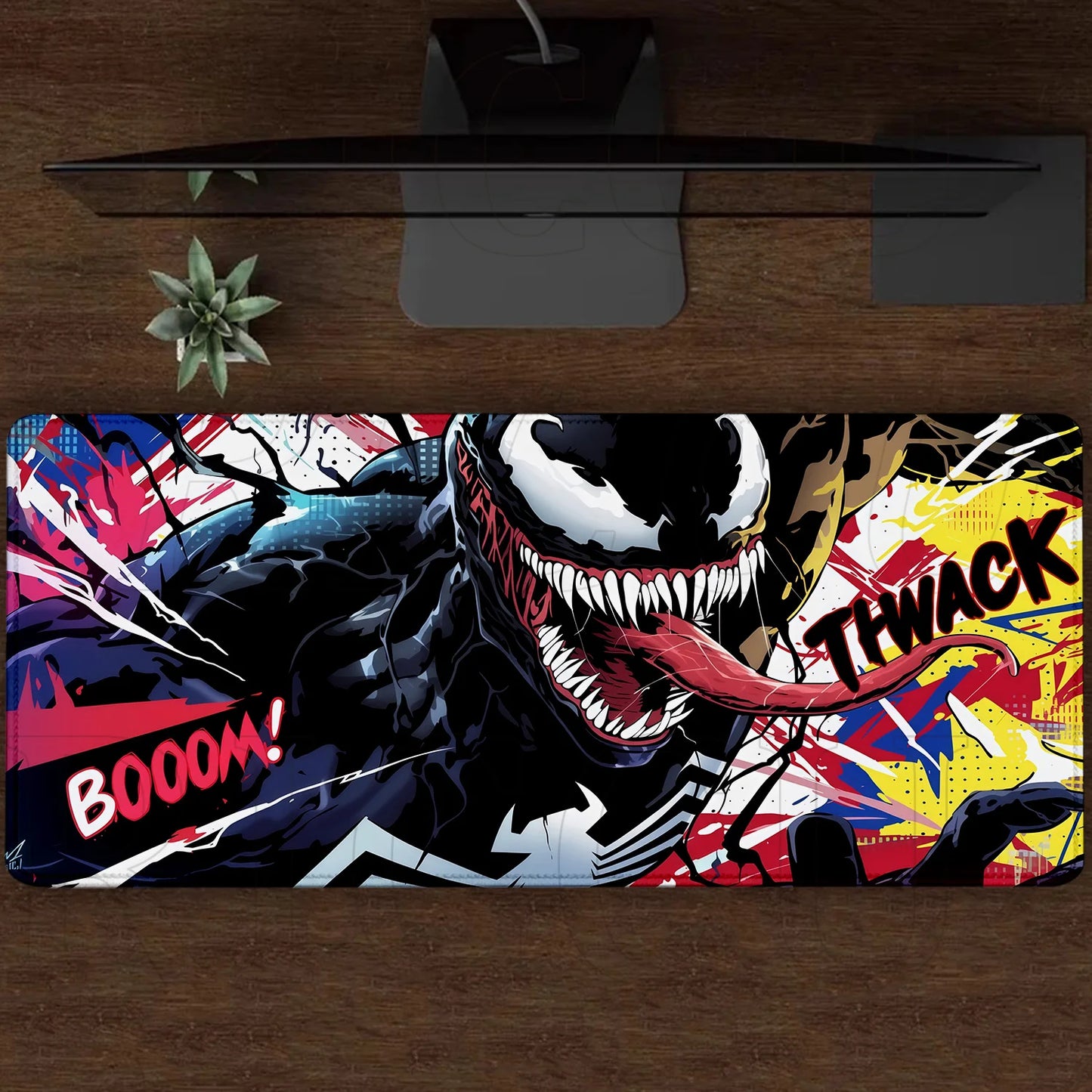 HD 900x400mm Marvel comic Large Mouse Pad Venom Computer Game PC Accessories Desk Mat Laptop Non Slip Printing Keyboard MousePad