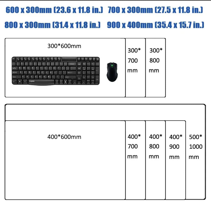 Black W-widow Mouse Pad Gaming New Mousepad MousePads Table Keyboard Pad Non-Slip Soft Computer Fashion Desk Mat