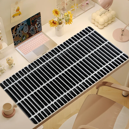 Funny Iron Drain Grate Cast Mouse Pad Non-slip Thickened MousePad Large Writing Lockedge Office Student Gaming Cushion
