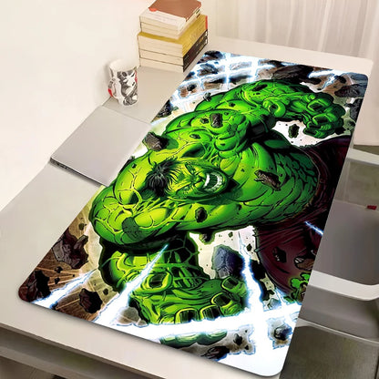 Marvel Hulk Mouse Pad Large 900x400 Gaming Mousepad Laptop Gamer Accessories Keyboard Rug Computer Anime Desk Mat Comic Carpet