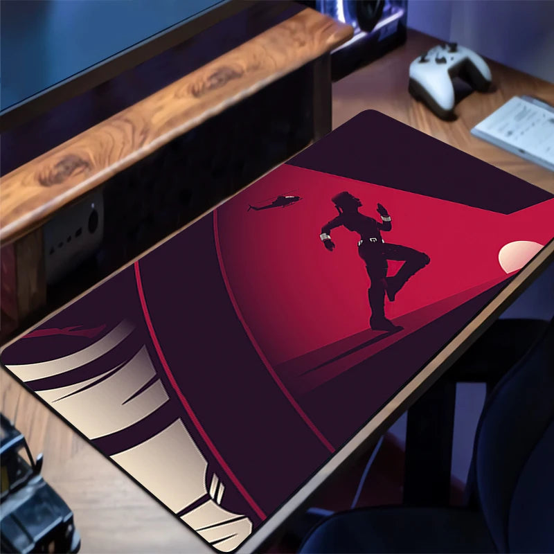 Black W-widow Mouse Pad Gaming New Mousepad MousePads Table Keyboard Pad Non-Slip Soft Computer Fashion Desk Mat