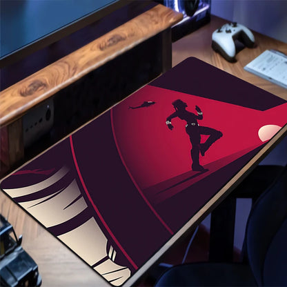 Black W-widow Mouse Pad Gaming New Mousepad MousePads Table Keyboard Pad Non-Slip Soft Computer Fashion Desk Mat