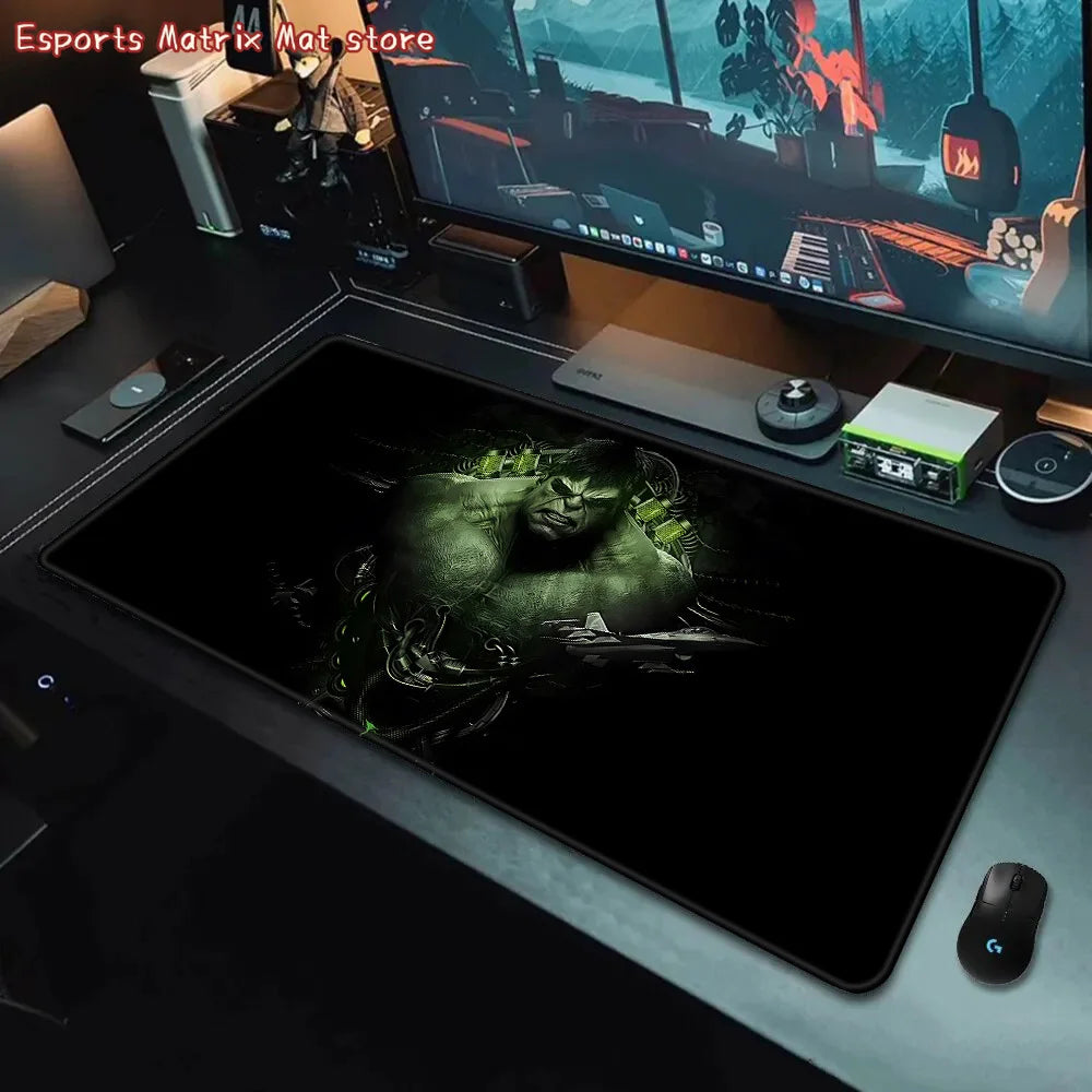 Marvel Hulk Mousepad HD Printing Computer Gamers Locking Edge Non-slip Mouse Pad  Keyboard PC Desk Pad
