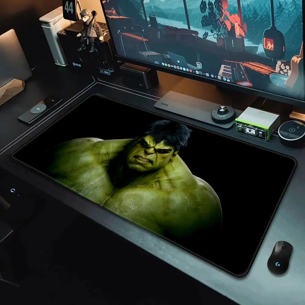 Marvel Hulk Mousepad HD Printing Computer Gamers Locking Edge Non-slip Mouse Pad  Keyboard PC Desk Pad