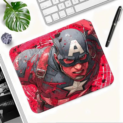 Mouse Pad Desk accessories Game Console Pad Keyboard Mouse Pad office Pad Computer Laptop Pad Waterproof Marvel Captain America
