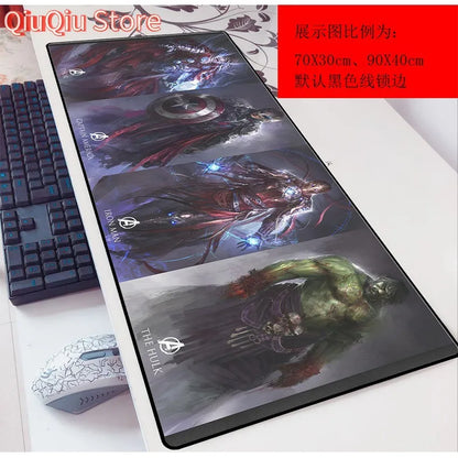 Spiderman Mouse Pad Gaming Slide Mat Table Mat Marvel Mousepad
