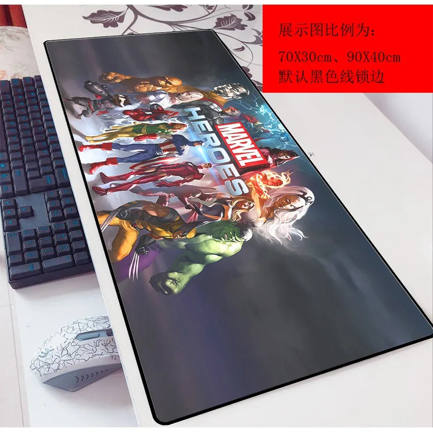 Spiderman Mouse Pad Gaming Slide Mat Table Mat Marvel Mousepad