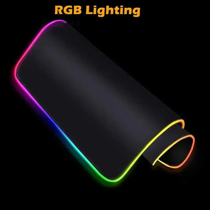 Marvel Avengers Assemble Mouse Pad RGB Backlit Mouse Pad Laptop Mouse Pad Laptop Gamer Computer Desk Gaming Accessories