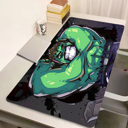 Marvel Hulk Mouse Pad Large 900x400 Gaming Mousepad Laptop Gamer Accessories Keyboard Rug Computer Anime Desk Mat Comic Carpet