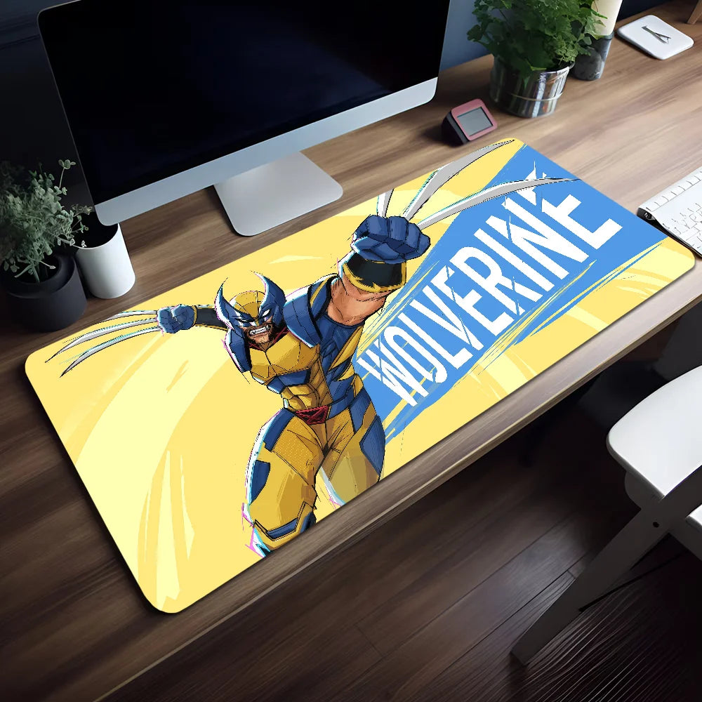 Action Mar Mouse Pad Non-slip Lockedge Wolverine Game Office Student Gaming Thickened Large Writing M-Marvels Cushion MousePad