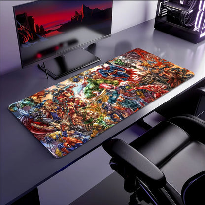 Mouse Movie Pad Superhero Mar Non-slip Lockedge A-Avengers Office Student Gaming Thickened Large The Writing Cushion MousePad