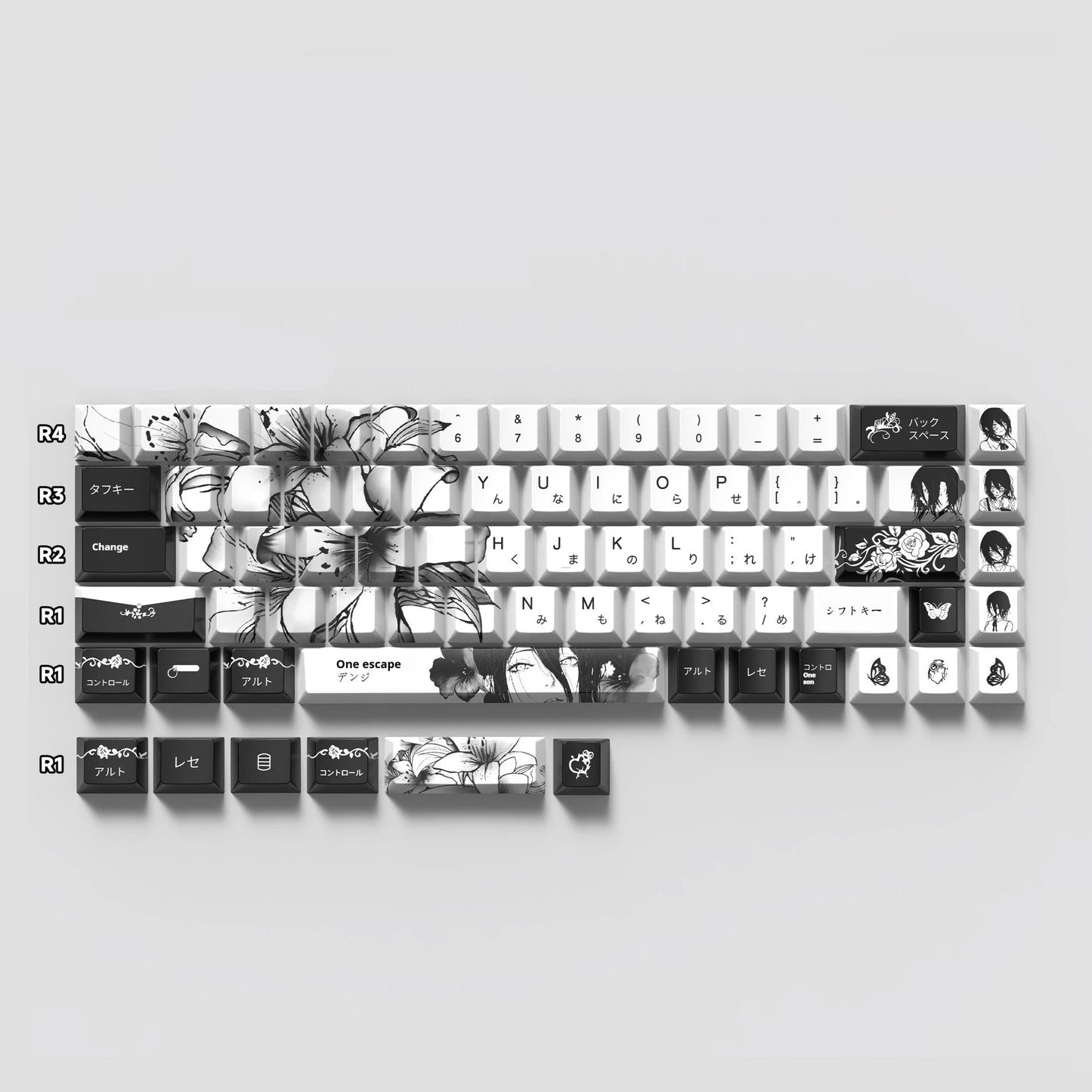 Reze keycaps