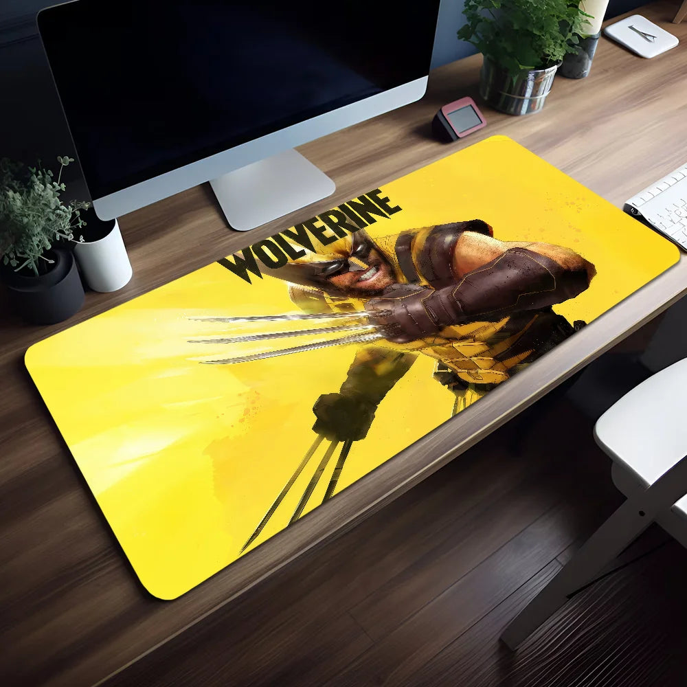Action Mar Mouse Pad Non-slip Lockedge Wolverine Game Office Student Gaming Thickened Large Writing M-Marvels Cushion MousePad