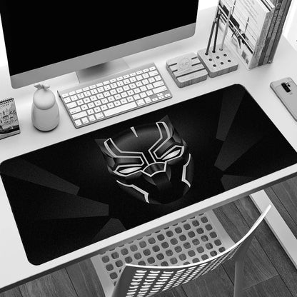 Marvel XXL Mouse Pad Laptop Black Panther Gaming Keyboard Pad PC Accessories Gamer Cabinet Desk Mat HD Anime Mousepad New Carpet
