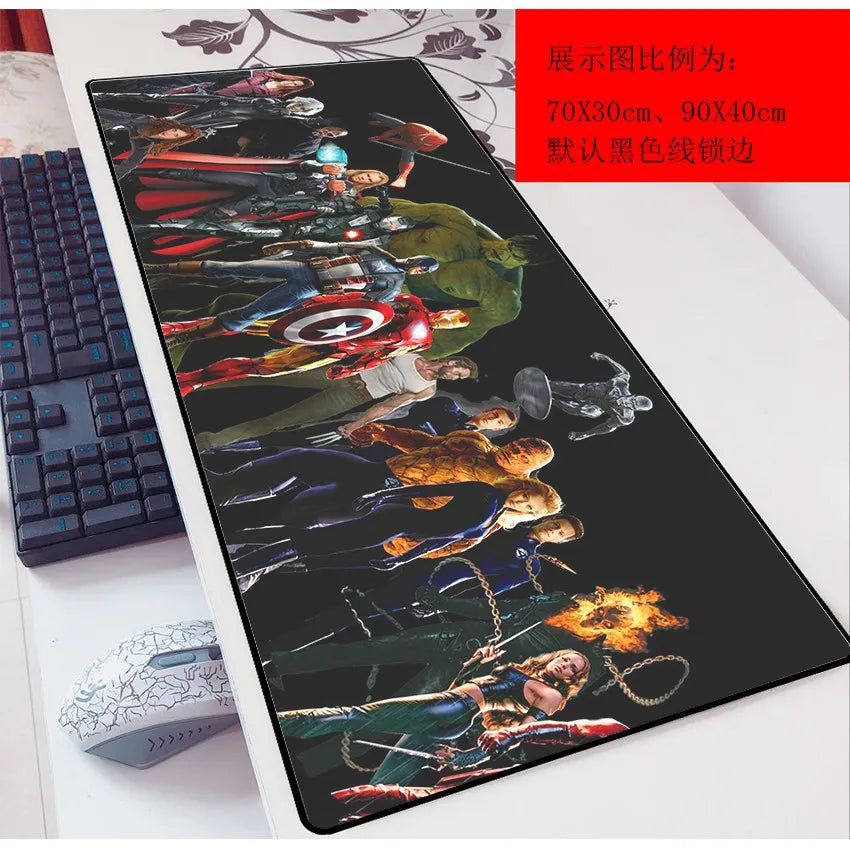 Spiderman Mouse Pad Gaming Slide Mat Table Mat Marvel Mousepad
