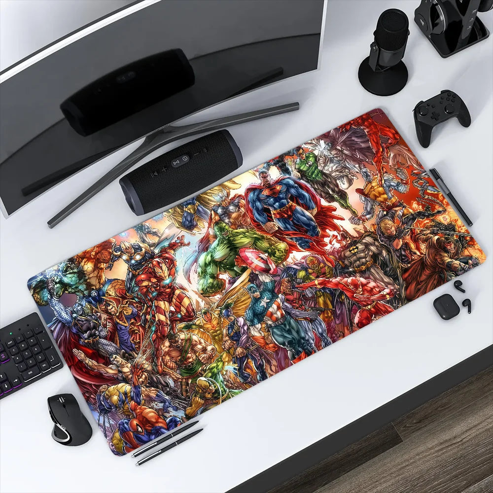 Mouse Movie Pad Superhero Mar Non-slip Lockedge A-Avengers Office Student Gaming Thickened Large The Writing Cushion MousePad