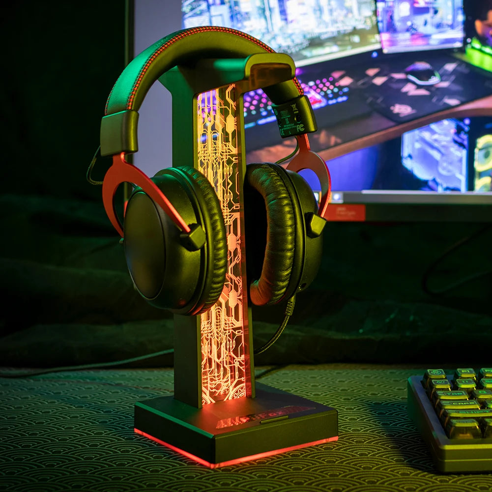 Supporto Cuffie con led