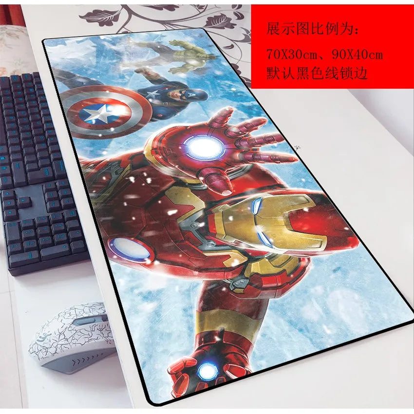 Spiderman Mouse Pad Gaming Slide Mat Table Mat Marvel Mousepad