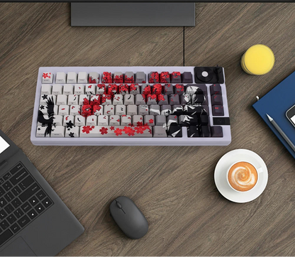 Raven Sakura Keycaps