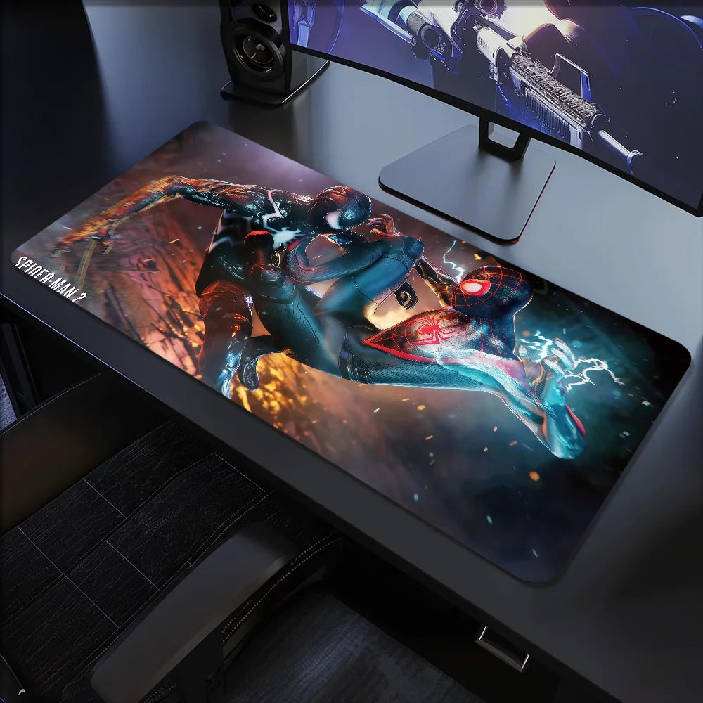 Mouse Superhero Pad Cool Spider-Man Non-slip Lockedge Office Student Gaming Thickened Large Writing Mar Cushion MousePad
