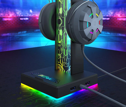 Supporto Cuffie con led