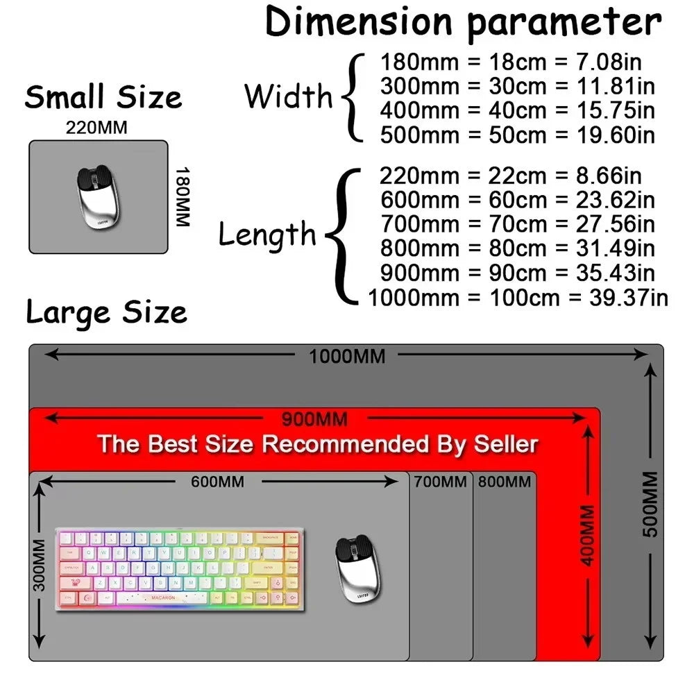 RGB 1000x500MM Marvel Large Mouse Pad Venom Computer Game PC Accessories LED expand Desk Mat Non Slip Printing Keyboard MousePad