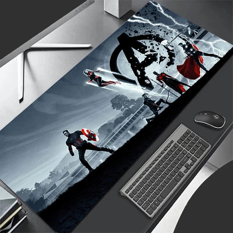New Mouse Pad Larger XXL 900x400 Speed Mini Marvel Computer Keyboard Pads Desk Mat Gaming Accessories Home Mousepad For LOL