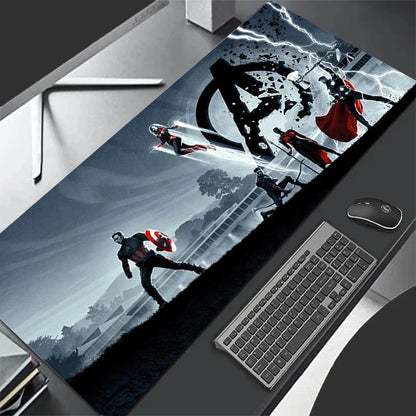 New Mouse Pad Larger XXL 900x400 Speed Mini Marvel Computer Keyboard Pads Desk Mat Gaming Accessories Home Mousepad For LOL