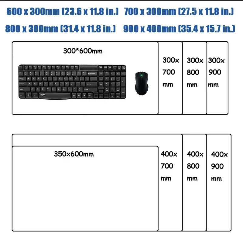 RGB 1000x500MM Marvel Large Mouse Pad Venom Computer Game PC Accessories LED expand Desk Mat Non Slip Printing Keyboard MousePad